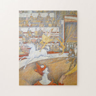 Georges Seurats Der Zirkus 1891 Puzzle