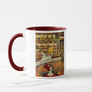 Georges Seurats Der Zirkus (1891) Tasse