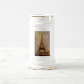 Georges Seurats Gemälde: Der Eiffelturm (1889) Bierglas (Mittel)