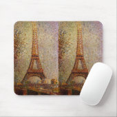 Georges Seurats Gemälde: Der Eiffelturm (1889) Mousepad (Mit Mouse)