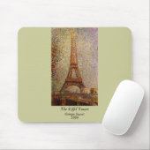 Georges Seurats Gemälde: Der Eiffelturm (1889) Mousepad (Mit Mouse)