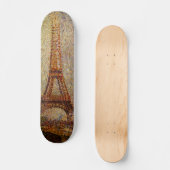 Georges Seurats Gemälde: Der Eiffelturm (1889) Skateboard (Vorderseite)