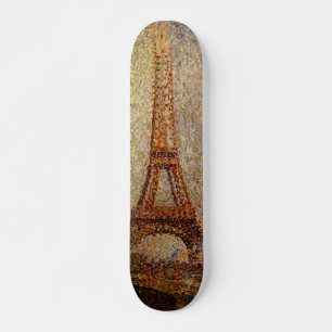 Georges Seurats Gemälde: Der Eiffelturm (1889) Skateboard