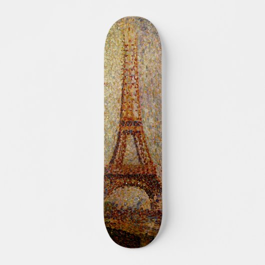 Georges Seurats Gemälde: Der Eiffelturm (1889) Skateboard (Vorne)