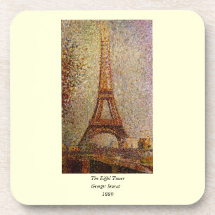 Georges Seurats Gemälde: Der Eiffelturm (1889) Untersetzer