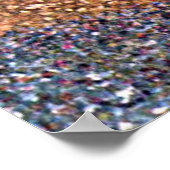 Georges Seurat's The Bridge at Courbevoie (1887) Poster (Ecke)