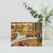 Georges Seurat's The Circus (1891) Einladung (Stehend Vorderseite)