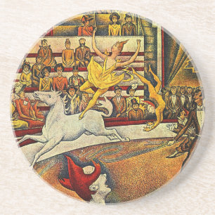 Georges Seurat's The Circus (1891) Getränkeuntersetzer