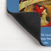Georges Seurat's The Circus (1891) Mousepad (Ecke)