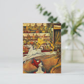 Georges Seurat's The Circus (1891) Postkarte (Stehend Vorderseite)