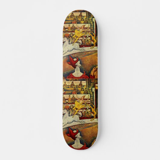 Georges Seurat's The Circus (1891) Skateboard (Vorne)