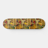 Georges Seurat's The Circus (1891) Skateboard (Horizontal)