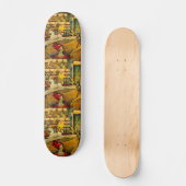 Georges Seurat's The Circus (1891) Skateboard (Vorderseite)