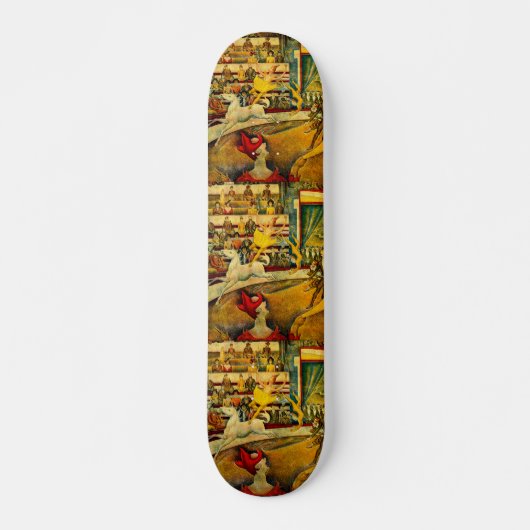 Georges Seurat's The Circus (1891) Skateboard (Vorne)