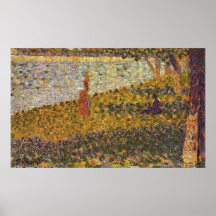 Georges Seurat's Women by the Water (1886) Poster