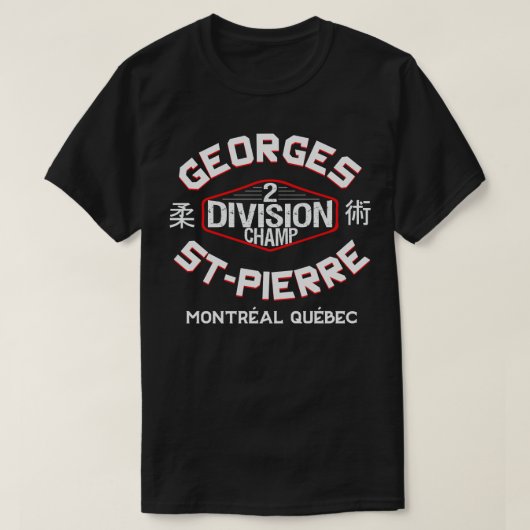 Georges StPierre 3 T-Shirt (Design vorne)