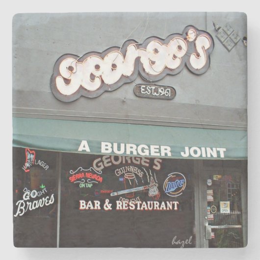 Georges Virginia Highland, Georges Untersetzer, Steinuntersetzer (Vorderseite)