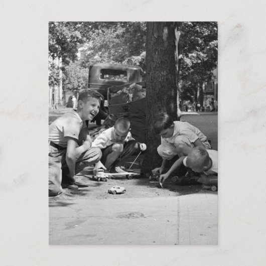 Georgetown Boys, 30er Postkarte (Vorderseite)