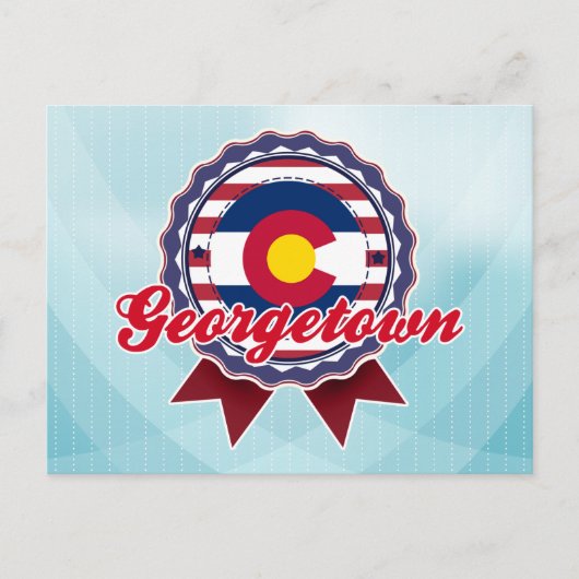 Georgetown, CO Postkarte (Vorderseite)