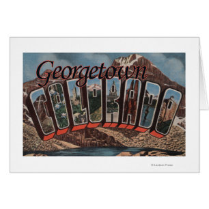 Georgetown, Colorado - große Buchstabe-Szenen