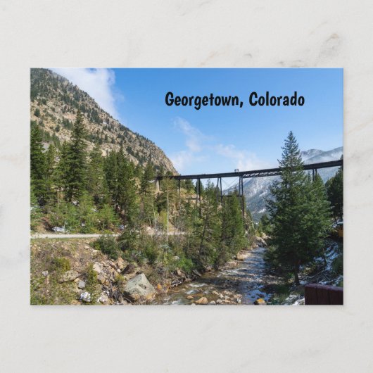 Georgetown, Colorado Postkarte (Vorderseite)