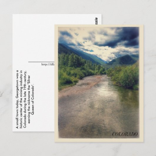 Georgetown, Colorado Postkarte (Vorne/Hinten)