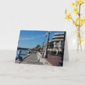 Georgetown, DC Karte (Gelbe Blume)