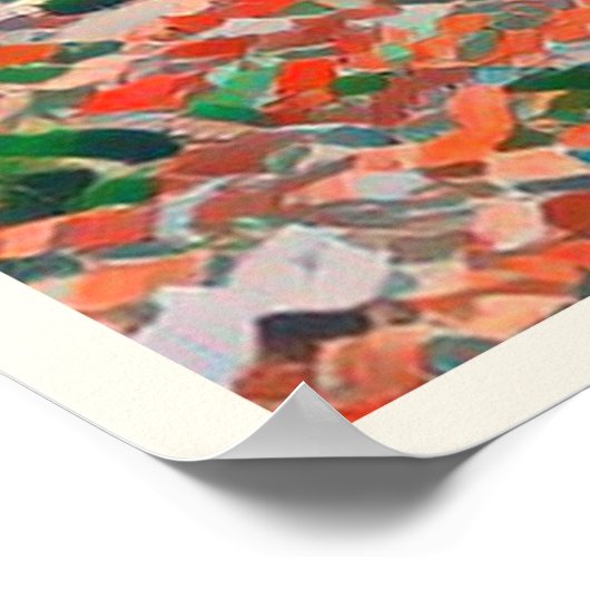 Georgetown, die bunte Hauptstadt von Guyana Poster (Ecke)