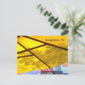 Georgetown Front Street Café Post Card Postkarte (Stehend Vorderseite)