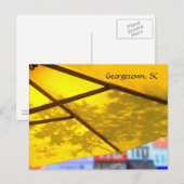 Georgetown Front Street Café Post Card Postkarte (Vorne/Hinten)