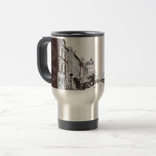 GEORGETOWN IN WASHINGTON, DC REISEBECHER (Vorderseite Links)