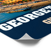 Georgetown Kolonialer Wasserfront und Guyanas Erbe Poster (Ecke)