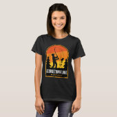 Georgetown Lake Montana Angeln Raglan T-Shirt (Vorne ganz)
