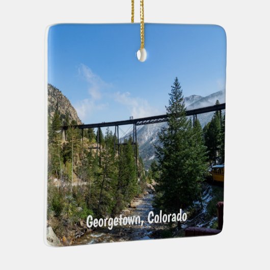 Georgetown Loop Railroad Keramikornament (Rechts)