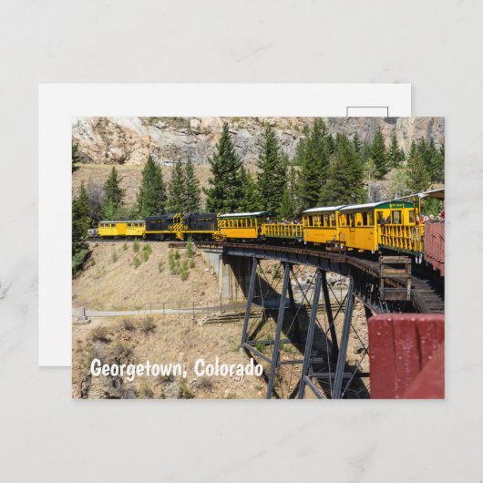 Georgetown Loop Railroad Postkarte (Vorne/Hinten)