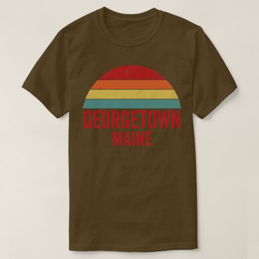 Georgetown Maine T-Shirt (Design vorne)
