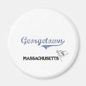 Georgetown Massachusetts City Classic Magnet (Vorne)