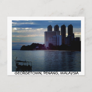 Georgetown, Penang Postcard Postkarte