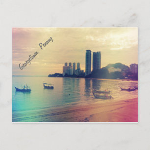 Georgetown, Penang Postcard Postkarte