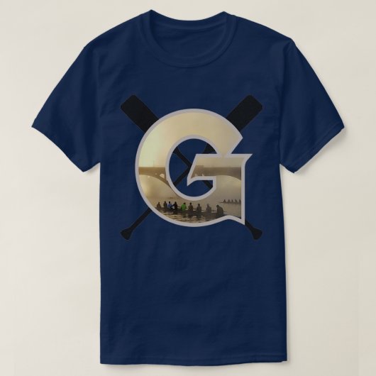 georgetown rowing Classic TShirt (Design vorne)