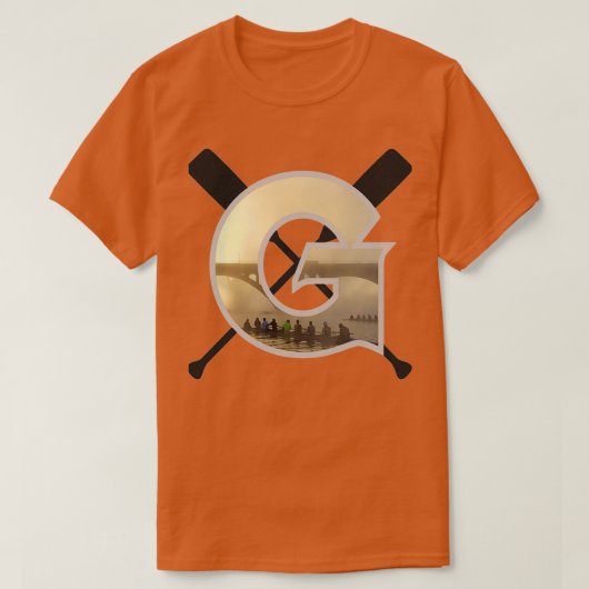 Georgetown Rudering Lightweight Hoodie T-Shirt (Design vorne)