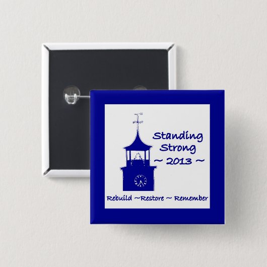 Georgetown Sc-Feuer-GedenkButton-Knopf Button (Vorne & Hinten)