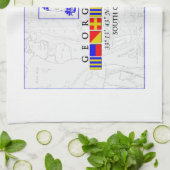 Georgetown Sc-Marinesignal-Flaggen-Tuch Handtuch (Gefaltet)