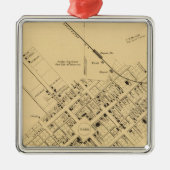 Georgetown Silbernes Ornament (Vorne)