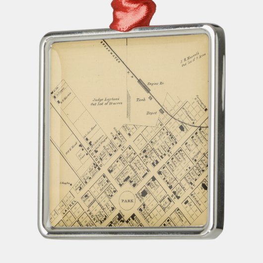 Georgetown Silbernes Ornament (Links)