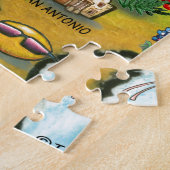 Georgetown Texas Cartoon Karte Puzzle (Seite)