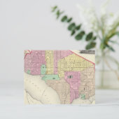 Georgetown und die Stadt Washington Postkarte (Stehend Vorderseite)