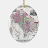 Georgetown und Washington DC Keramik Ornament (Rechts)
