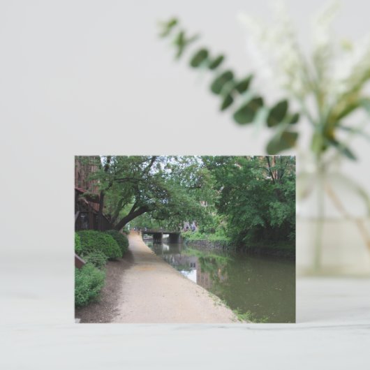 Georgetown Walk Postkarte (Stehend Vorderseite)