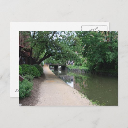 Georgetown Walk Postkarte (Vorne/Hinten)